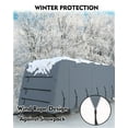 thumbnail image 6 of Heavy-Duty Travel Trailer RV Cover, Extra-Thick Waterproof & Anti-UV 6 Layers Top Panel, Reinforced Windproof Camper Cover, Fits Motorhome, Breathable with 2 Straps & 4 Tire Covers, 6 of 9