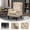 Camel, variant on 32" Pu Leather Single Sofa Couch, Sillones Para Domitorio Single Sofa with Wood Frame, Butacas Para Sala Sofa With Foam Fill For Lounge Space, Black PU