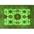 thumbnail image 1 of Ahgly Company Indoor Rectangle Persian Green Traditional Area Rugs, 6' x 9', 1 of 1