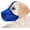 Blue, variant on Minzimin Dog Muzzle, Soft Mesh Covered Muzzles for Small, Medium, Large and X-Large Dogs, Muzzle with Adjustable Straps, Prevent Barking, Biting, and Accidental Ingestion