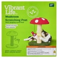 thumbnail image 3 of Vibrant Life Mushroom Cat Scratching Post, Multicolor, 17.32", 3 of 5