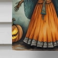 thumbnail image 2 of La Llorona Skeleton Spooky Halloween House Flag 28 in x 40 in, 2 of 7