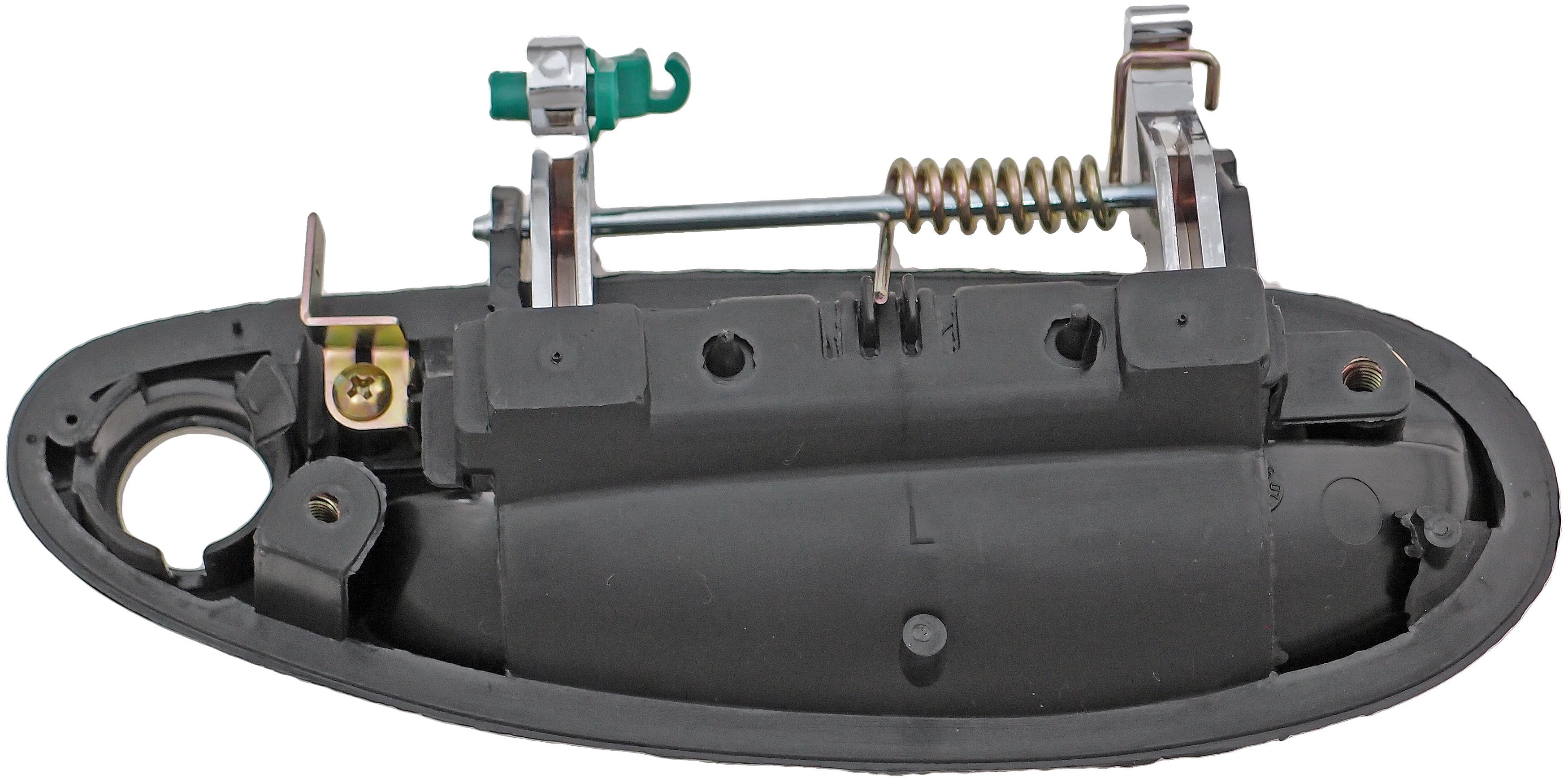 Dorman 83505 Front Driver Side Exterior Door Handle for Specific Infiniti / Nissan Models, Chrome Lever and Black Housing