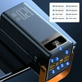 thumbnail image 5 of Hotpom 120W Fast Charging Power Bank, 39800mAh Portable Charger, with Built-in Cables and LED Digital Display, Outdoor Emergency Backup Battery, Compatible with iPhone, Samsung., 5 of 7