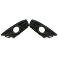 thumbnail image 4 of Fog Light Grille, 1 Pair Black Waterproof Wear Resistant Nonfading Fog Lamp Cover Trim Rugged  For Car, 4 of 8