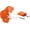 Orange, variant on Running Speed Training: 56" Parachute with Adjustable Strap, Speed Chute Resistance Parachute for Speed and Acceleration Training Fitness Explosive Power Training, Free Carry Bag
