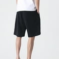thumbnail image 4 of Floenr Mens Shorts,Men's Fashion Classic Twill Relaxed Fit Casual Wear Pocket Shorts Pants, 4 of 9