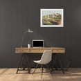 thumbnail image 3 of Harper, Ethan 14x12 White Modern Wood Framed Museum Art Print Titled - European River Bank II, 3 of 4