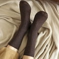 thumbnail image 6 of Mens Wool Socks Cotton Crews Socks Dress Socks Thermal Thick Hiking Socks Winter Warm Boot Socks for Cold Weather Gifts, 6 of 9