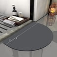 thumbnail image 1 of Alfombrilla suave de barro de diatomeas, absorbente, de secado rápido, para puerta de baño, inodoro, alfombrilla de baño antideslizante de barro de diatomeas, 1 of 6