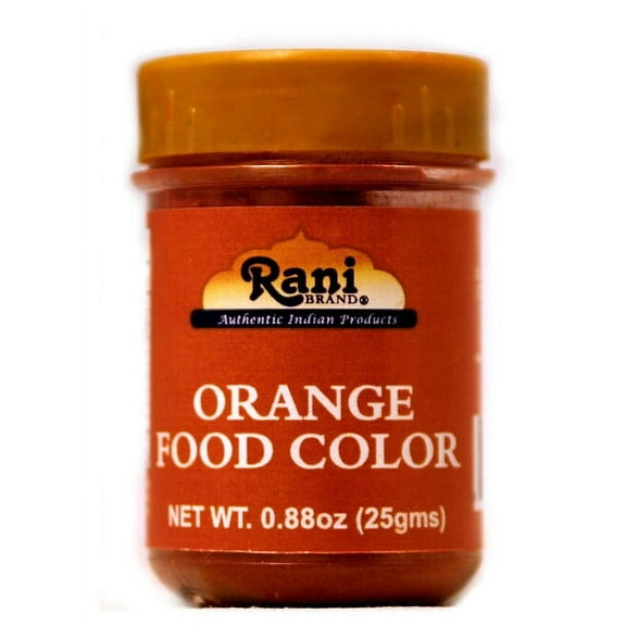 Rani Orange Food Color 25Gm~ FDA Approved~ All Natural | NON-GMO | Vegan | Gluten Friendly | Indian Origin