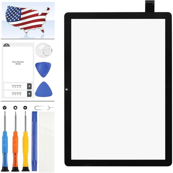 for Onn 100092980 Screen Replacement for Onn Kids Tablet 10.1 Screen for Onn 100092980 Touch Screen Digitizer Black with Tools(not Including LCD)