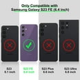 thumbnail image 2 of SaniMore for Samsung Galaxy S23 FE 5G Case, Military Grade Drop Protection Hard PC + Shock Absorption TPU Bumper Dual-Layer Shockproof Anti-Scratch Cover for Galaxy S23 FE 5G 6.4" 2023, Green+Pink, 2 of 7