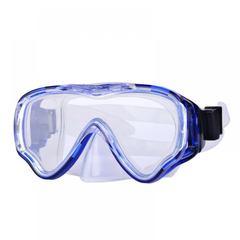 Youth Kids Snorkeling Goggles Scuba Diving Snorkel Mask With Tempered Glass Lens 