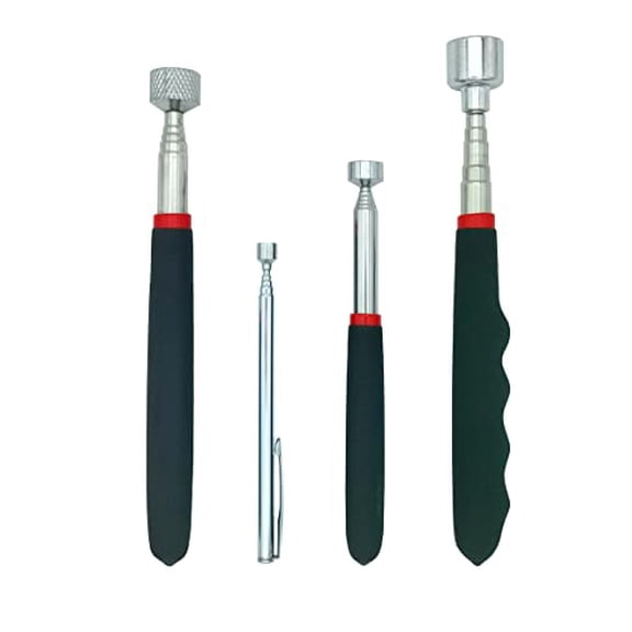 Magnetic Pickup Tool,20lb/ 10lb/ 5 lb/ 1.5 lb Telescoping Magnet Pick up Stick Metal Extends Tool 4-Pack