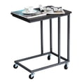 thumbnail image 1 of Gymax Support pour Ordinateur Portable, Table de Bout de Canapé Mobile, Support Multiple, Gris, 1 of 10