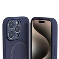 thumbnail image 4 of Funda para iPhone 16 Pro ZERODAMAGE SAHARA de silicona azul, 4 of 9