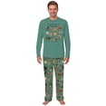 thumbnail image 3 of The 12 Cows of Christmas Matching Family Pajamas With Dog, Funny Cow Holiday PJs, Plus Sizes, With Pockets, 3 of 7