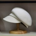 thumbnail image 6 of CoCopeaunts Newsboy Hats for Women Fashion Wool Winter Hat Sloping Brim Visor Cap Cabbie Beret Girls Paperboy Cap Ivy Hat, 6 of 7