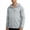 Gray, variant on Mens Outdoor Jackets with Hood Long Sleeve Zip up Sun Protection Coats Breathable Tops Fishing Workout Clothes Gray M