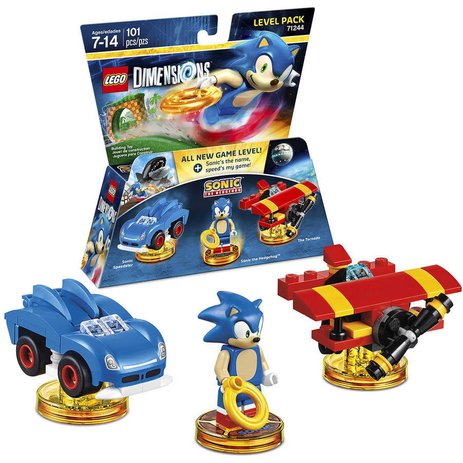 helt seriøst tjære Berygtet LEGO Dimensions Sonic The Hedgehog Level Pack (Universal) - Walmart.com