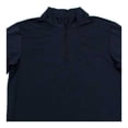 thumbnail image 3 of Sudadera Athletic Works para Caballero Medio Cierre Secado Rápido Azul Marino Talla M, 3 of 4