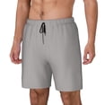 thumbnail image 1 of Balery Gary Bañador para hombre, shorts de playa de secado rápido con entrepierna y forro de compresión-3X-Large, 1 of 6