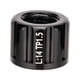 thumbnail image 3 of Aleación de aluminio Bike Thru Axle Nuts Skewer, Road Mountain Hub Bolt Shaft Palanca Reemplazo Ciclismo Accesorios Adaptador M15 15 Soledad Tuercas de eje de buje de bicicleta, 3 of 7