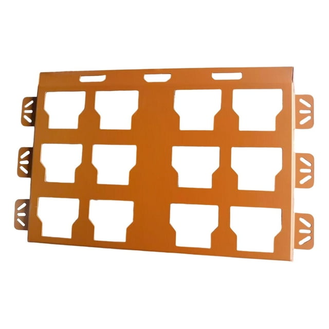 Placa de montaje,Placa de montaje compatible con Orange,Instalación segura del tablero de instalación de acero,Placa de montaje para caja de herramientas,organizador de taller de