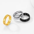 thumbnail image 6 of FindChic Cuban Link Band Rings for Mens Hip Hop Stainless Steel Rings Size 5 to 11 Engagement Promise Rings for Her/Him Valentine's Day Birthday Gift（Box）, 6 of 7