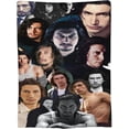 thumbnail image 3 of Blanket Adam Driver Soft and Comfortable Wool Fleece Throw Blankets Gift for Home Decoration Sofa Office car Camping Yoga Travel Home Decoration Cozy Plush Beach, 3 of 5