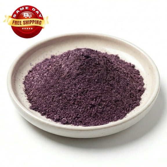 BLACK AMETHYST VIOLET LUXURY MICA COLORANT PIGMENT POWDER COSMETIC GRADE 1 OZ
