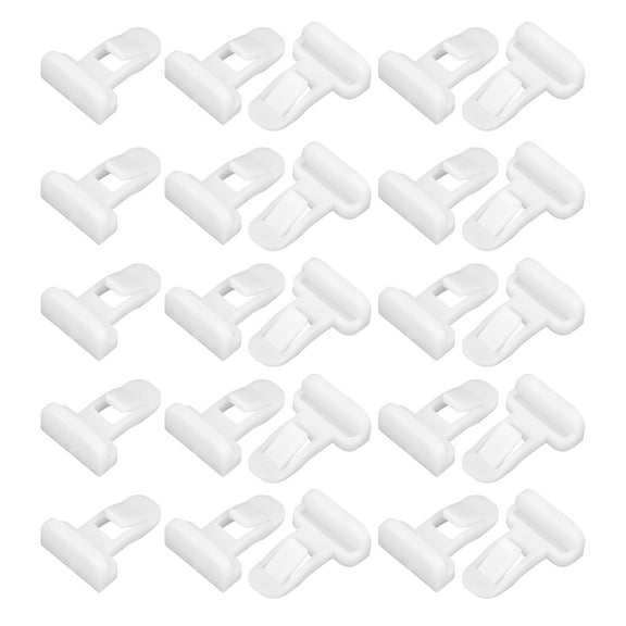 25 Pcs Car Front Rear Fender Bumper Spoiler Clip for Toyota 4Runner 2013-2021 No.75392-35220 White