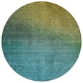 thumbnail image 2 of Addison Rugs Chantille Indoor/Outdoor Solid Ombre Brown Washable Round Rug, 8' x 8', 2 of 6