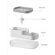 thumbnail image 4 of Soluciones para el hogar y la vida. Dispensador de jabón para fregadero de cocina con soporte de esponja, utensilios de cocina útiles, utensilios de cocina para lavar platos de cocina ShuxiuWang 1327533071635, 4 of 5