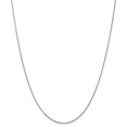 thumbnail image 1 of 10k Or Blanc.65mm Spiga Pendentif Pendentif Collier Chaîne, 1 of 9