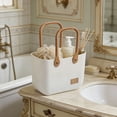 thumbnail image 1 of Cosmetic Storage Bag, Portable Toiletries Organizer, Plastic Wash Basin for Picnics, 1-Pack, 1 of 6