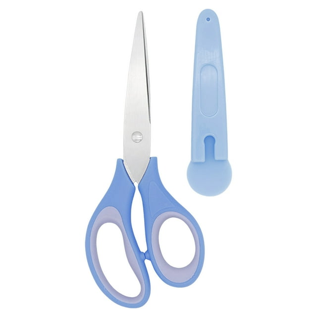 EDFBUYKRS Petits Ciseaux pour Enfants avec Manche pour Étudiants Ciseaux de Coupe Robustes Fournitures de Rentrée Scolaire Petits Ciseaux de Bricolage pour Enfants