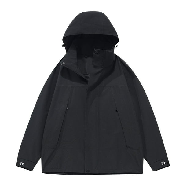 Chaquetas y abrigos casuales con capucha de manga larga para mujer, abrigo cálido de invierno para exteriores, traje de montañismo resistente al viento y a la lluvia para hombre y mujer, traje de trab