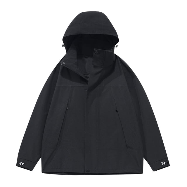 DecSea Men's Winter Mountain Ski Jacket Waterproof Winter Jacket Warm Snow Jacket Hooded Rain Coat Windproof Jacket