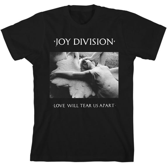 Joy Division Men's Love Will Tear Us Apart T-Shirt Black Large | Officially Licensed Merchandise