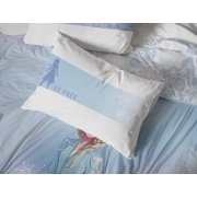 Disney Frozen Elsa Color Block 7 Piece Full Size Kids Bed Set with Shams