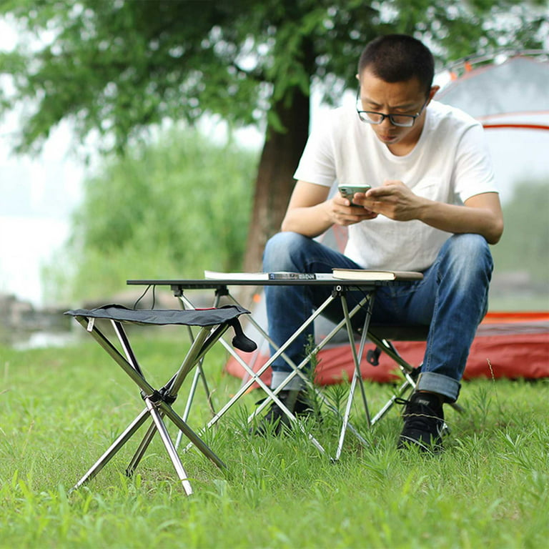 Portable Folding Camping Chair Outdoor Yard Fishing Stool Seat