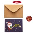 thumbnail image 4 of Navidad Saludo Dibujos animados Impreso Papel Tarjetas Sobres Sobres Niños Conjunto Hecho A Mano Ducha De Bebé Invitaciones Accesorios Tipo 1 Scienceny HA009713-01, 4 of 6