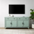 thumbnail image 2 of Crosley Furniture Buffet Tara en Bleu Écume Vieilli, 2 of 17