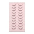 thumbnail image 1 of Unique Bargains 10 Pair False Eyelashes for Makeup Black B-2, 1 of 5