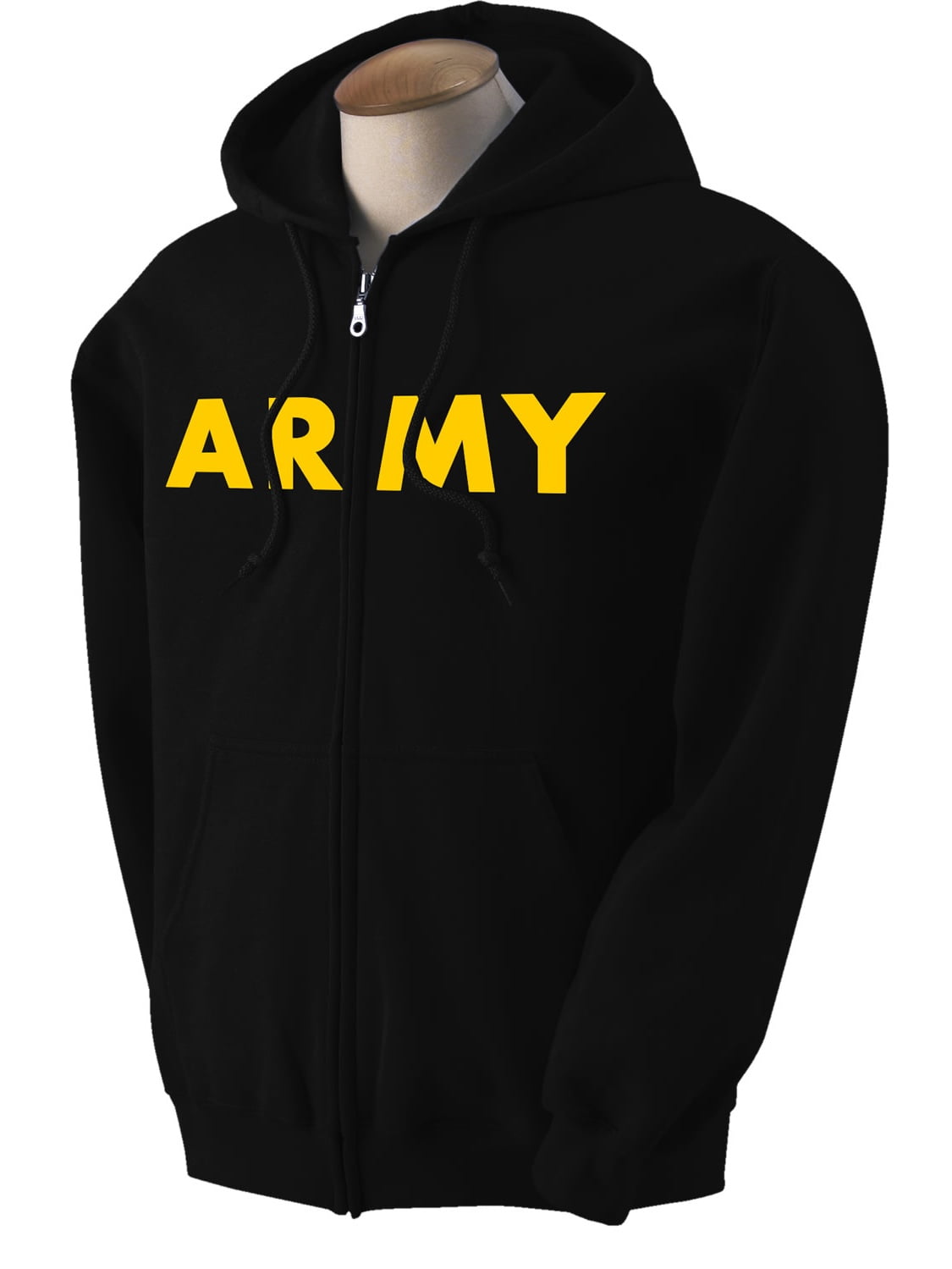 Army Zipper Hoodie - Army Military