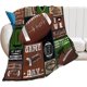 thumbnail image 2 of LHSHID Flannel Fleece Blanket American Football Field Green for Bedroom Couch Travelling Comfortable All Season Air Conditioning Blanket for Adult Chidern 30x40in, 2 of 6