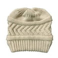 thumbnail image 2 of Babysbule Hats for Women Winter Winter Knit Beanie Hats For Women Stretchy Warm Slouchy Knitted Thick Skull Caps, 2 of 3