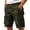Army Green&220420Y, variant on Cargo Short Men Button Camo Shorts Men Big and Tall Breathable Outdoor Athletic Sports Men Bermuda Shorts with Pockets No Belt Purple L